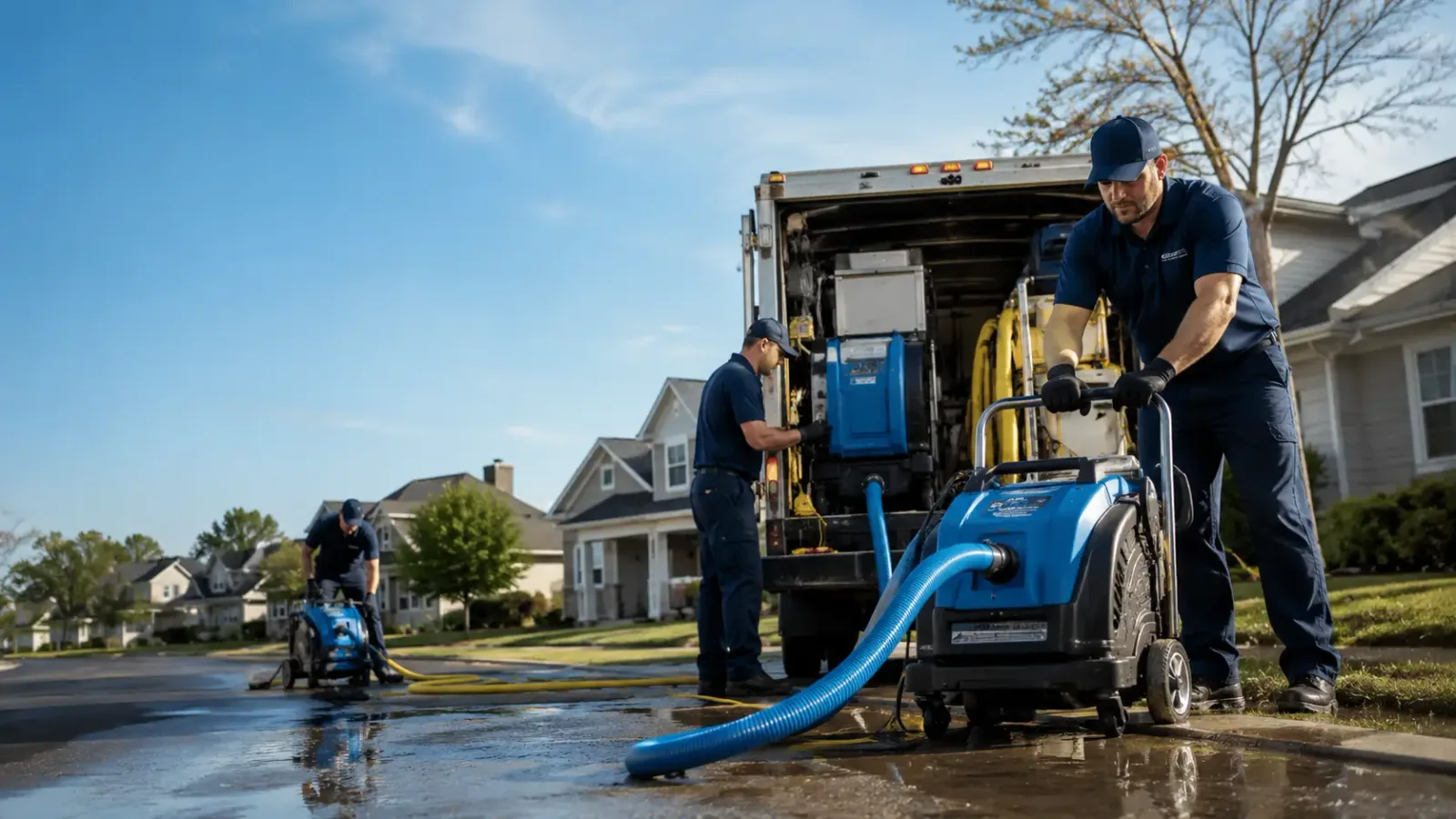 Flood Damage Cleanup in June Lake, CA